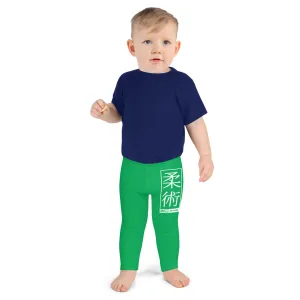 Kid's Boys Jiu-Jitsu Athletic Leggings 009 - Jade