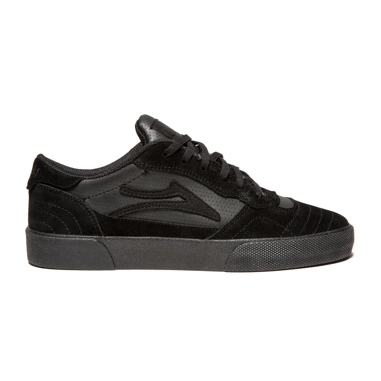 Lakai Cambridge - Black Gold Suede Skate Shoes