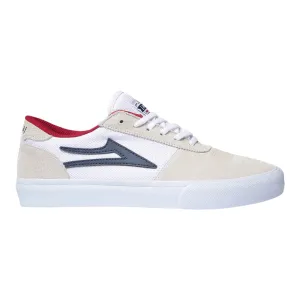 LAKAI MANCHESTER WHITE/NAVY SUEDE