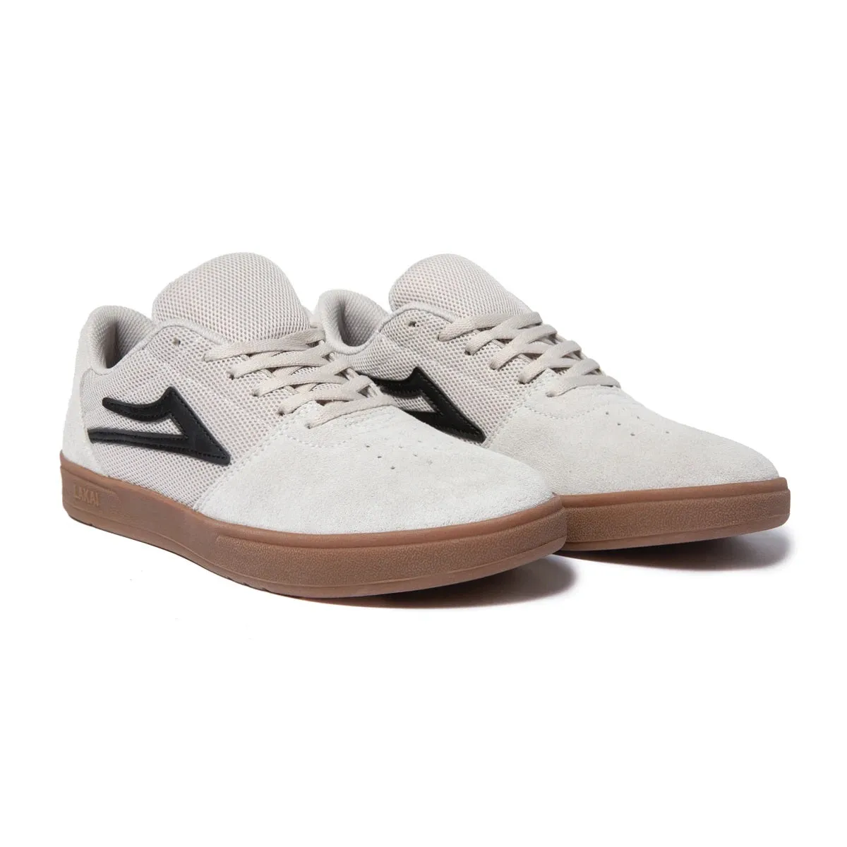 Lakai Shoes Brighton - White/Gum Suede