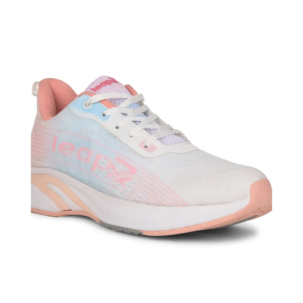 Leap7x Sports Peach Running Shoes For Women RWL-06 By Liberty