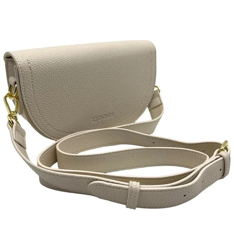 Lotus Cross  Body Bag | Ecru