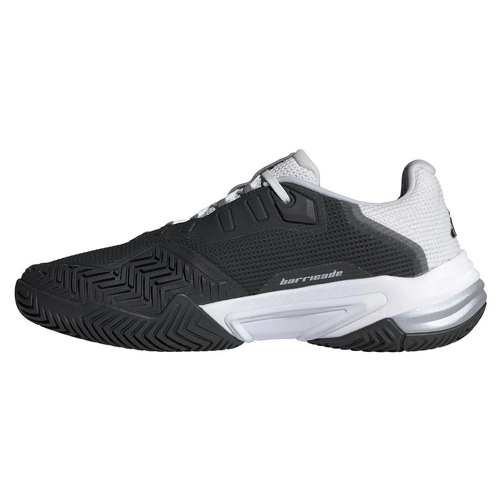 Men's Barricade 13 Tennis Shoes Core Black and White