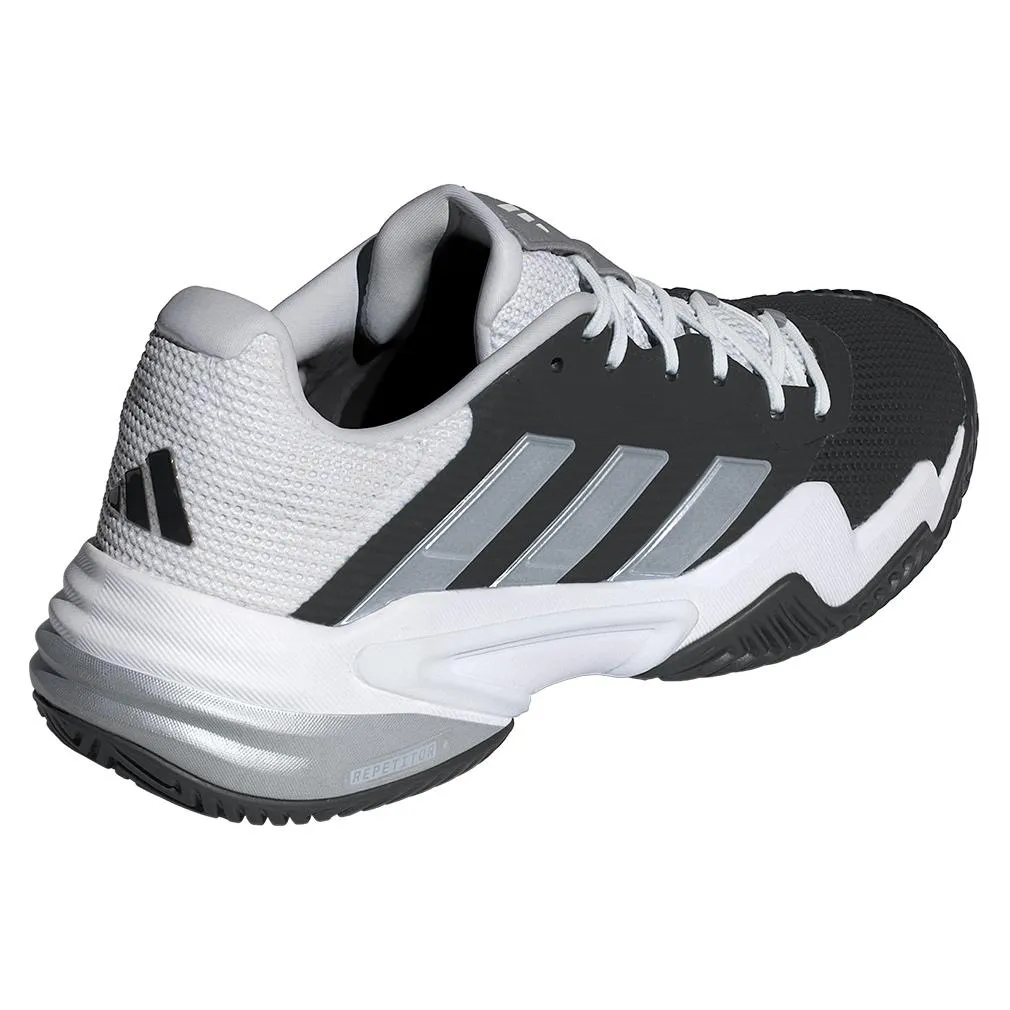 Men's Barricade 13 Tennis Shoes Core Black and White