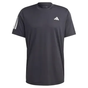 Men's Club 3-Stripe Tennis Top Black