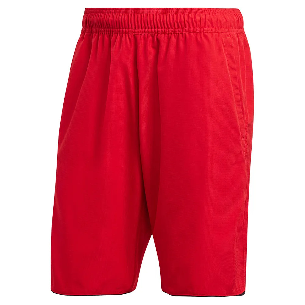 Men's Club 9 Inch Tennis Shorts Better Scarlet