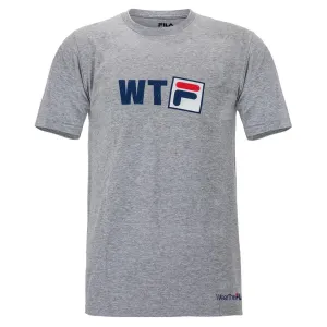 Men's Fundamental WTF Tennis Tee Grey Heather