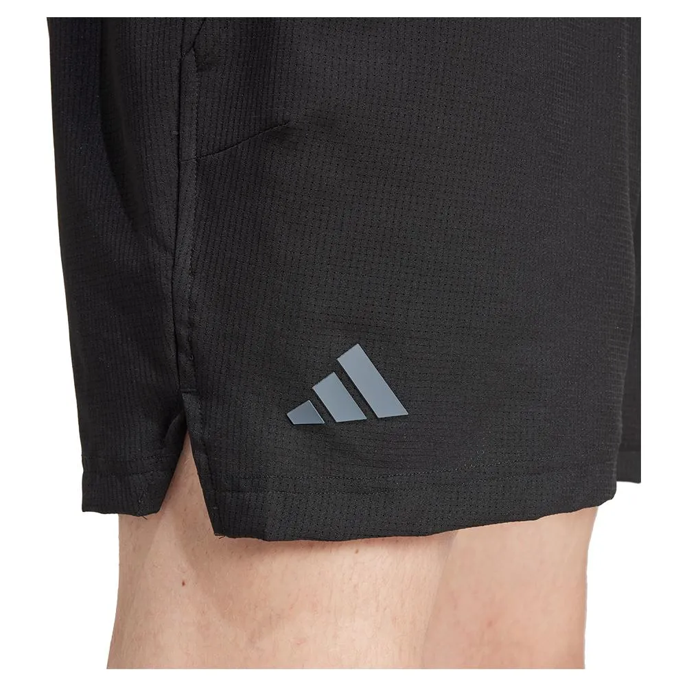 Men's Heat.RDY Tennis Short with Inner Shorts Black and Spark