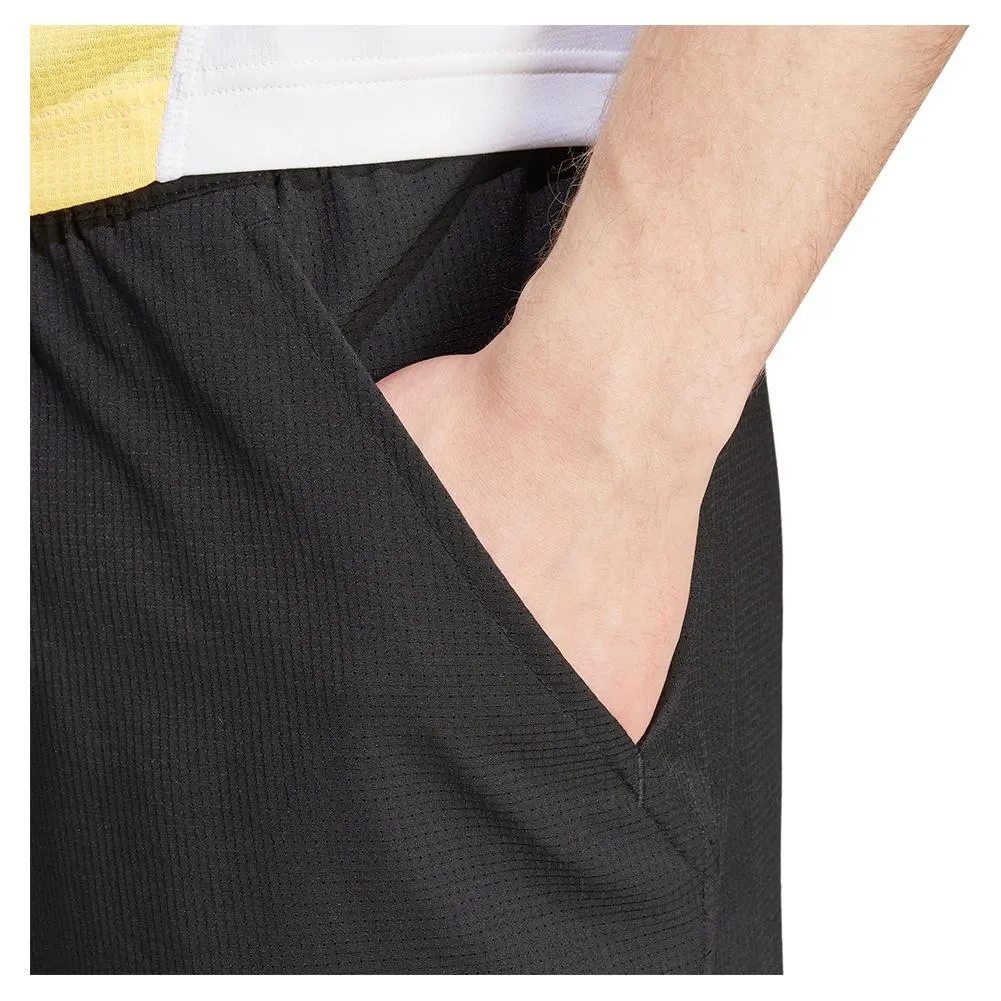 Men's Heat.RDY Tennis Short with Inner Shorts Black and Spark