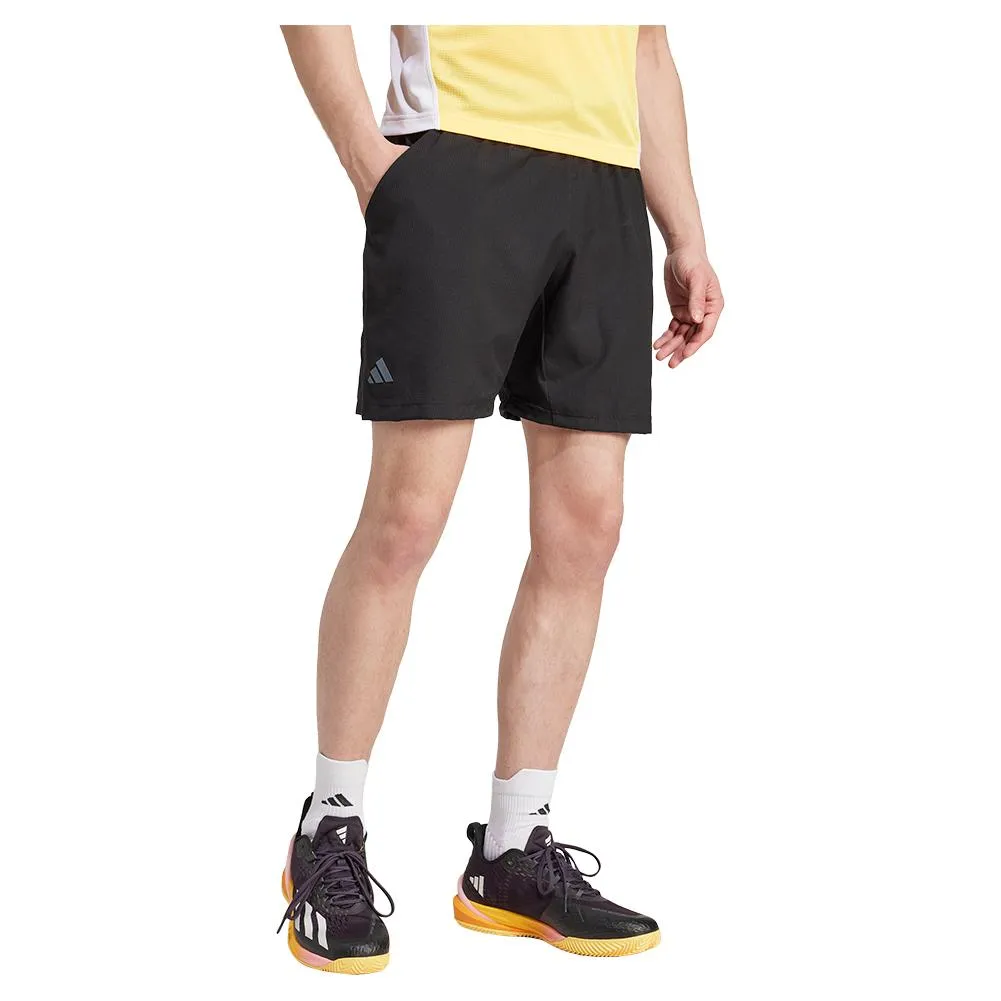 Men's Heat.RDY Tennis Short with Inner Shorts Black and Spark