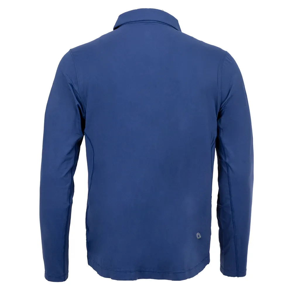 Men`s Long Sleeve Tennis Polo