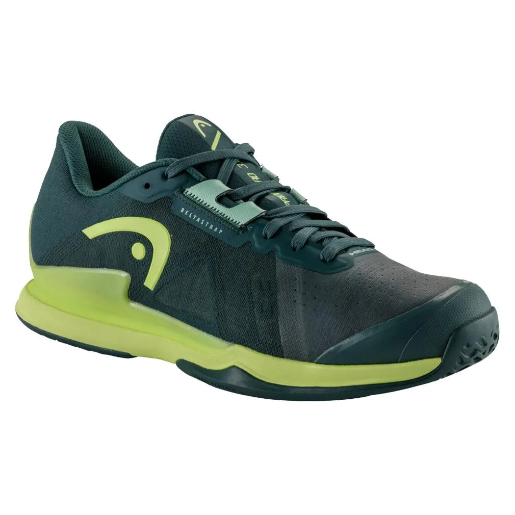 Men's Sprint Pro 3.5 Tennis Shoes Forest Green and Light Green