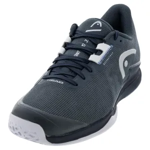 Men's Sprint Pro 3.5 Wide Tennis Shoes Dark Grey and Blue