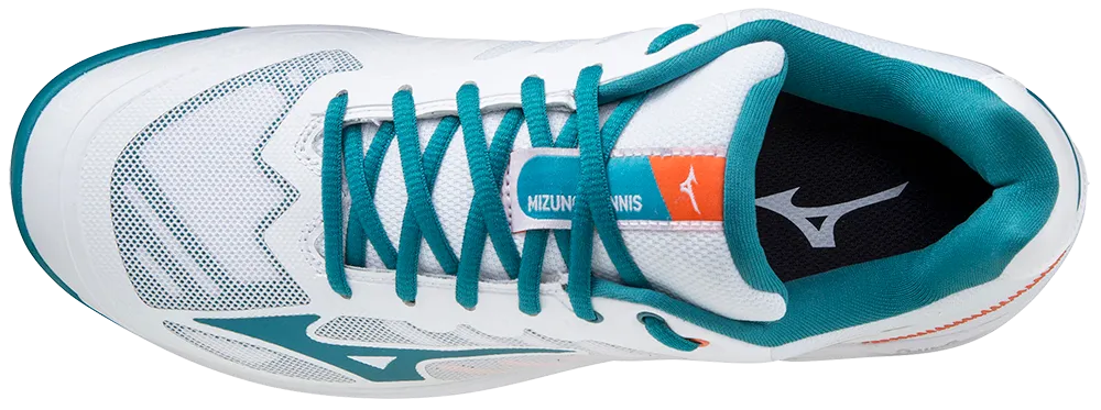 Mizuno Wave Exceed SL 2 (AC) Padel Shoes (White/Harborblue/Firecracker)