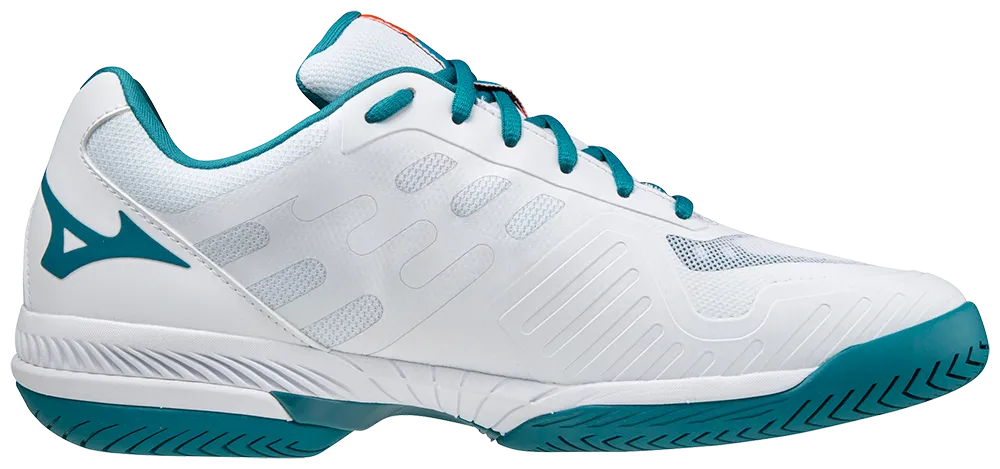 Mizuno Wave Exceed SL 2 (AC) Padel Shoes (White/Harborblue/Firecracker)