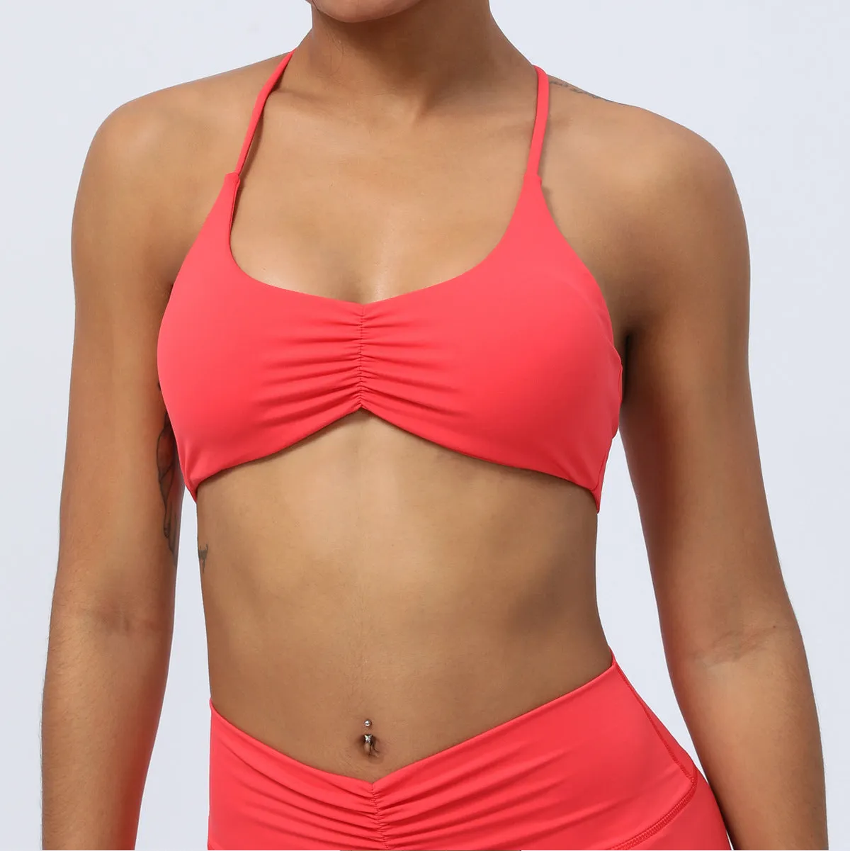 Movement Fitness Push-up Yoga Sports Bra