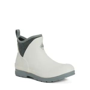 'Muck' Women's Muck Originals Ankle WP Boot - White / Grey