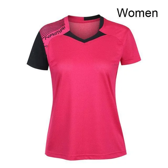 Naimai Table Tennis Shirts Mens & Womens Styles