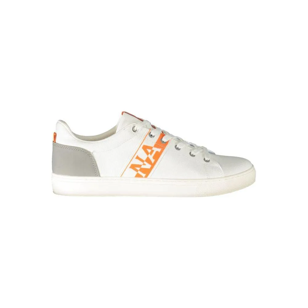 Napapijri White Polyester Sneaker