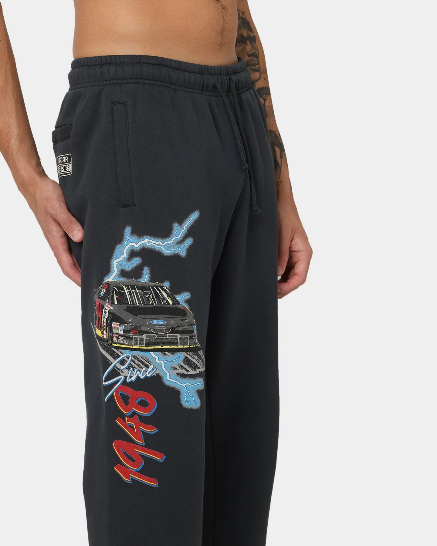 NASCAR Lightning Cup Series Trackpants Washed Black