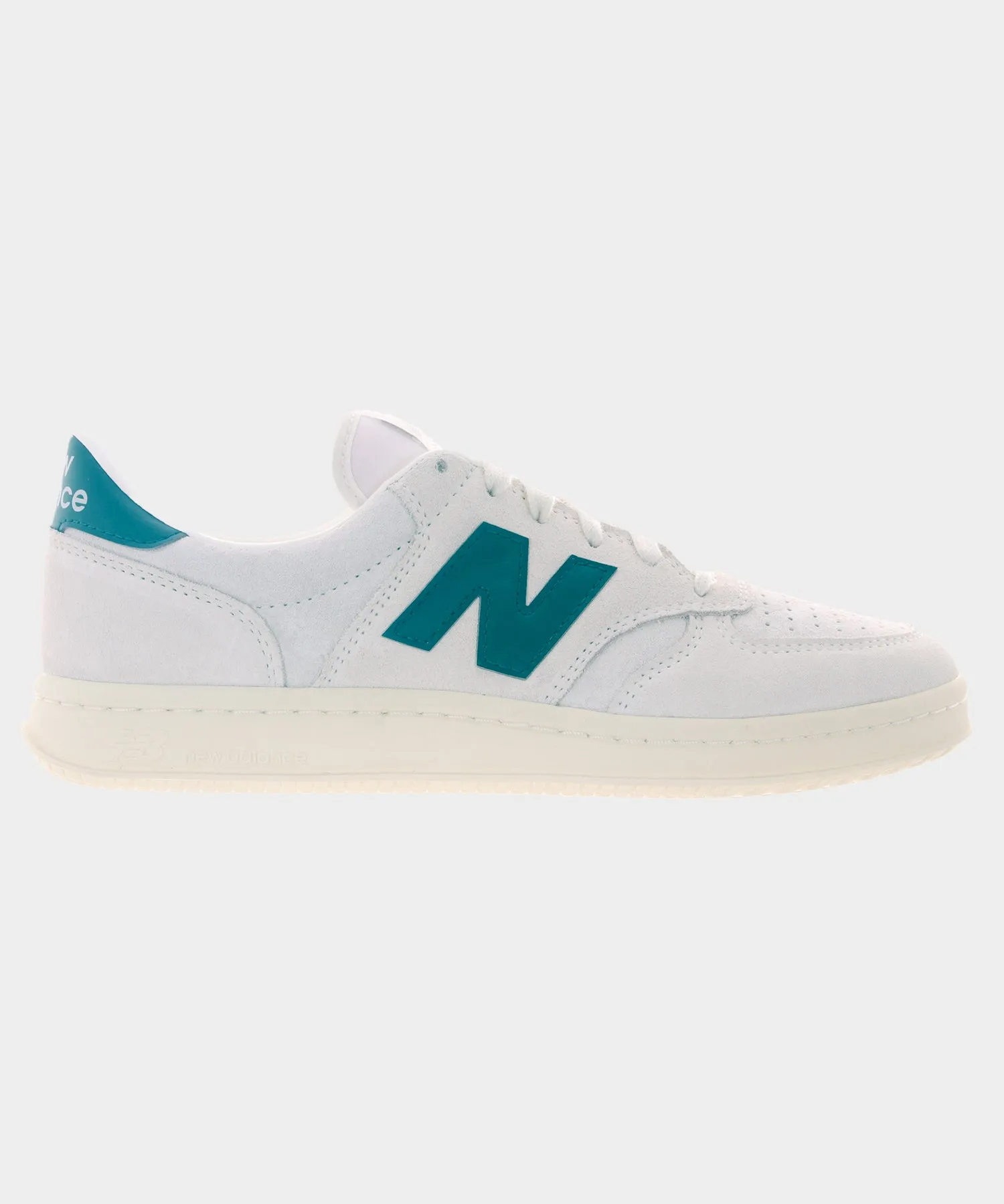 New Balance T500 Court in White   Green