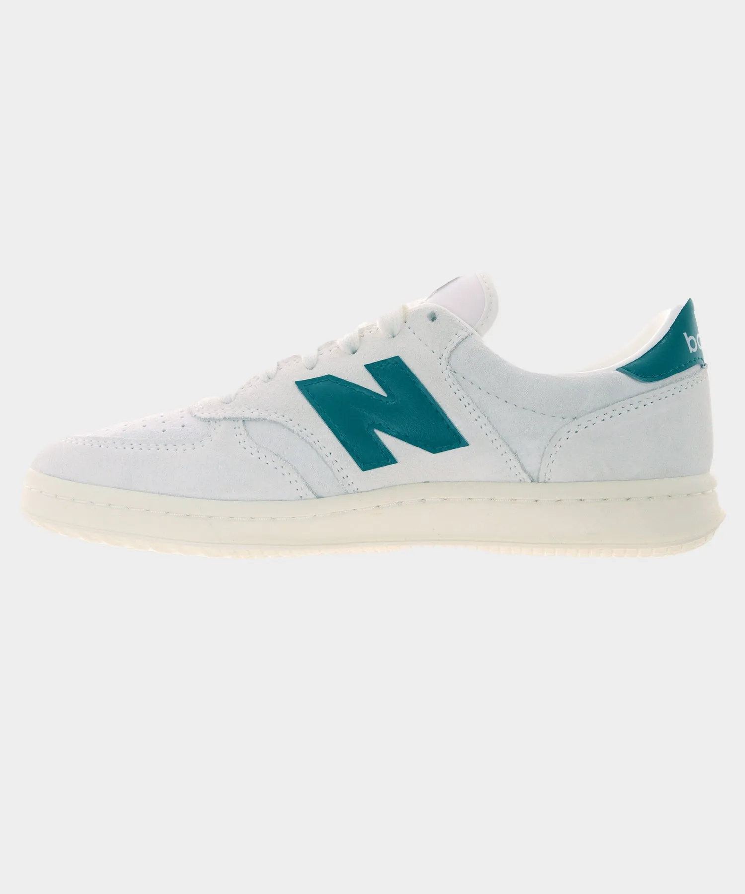 New Balance T500 Court in White   Green