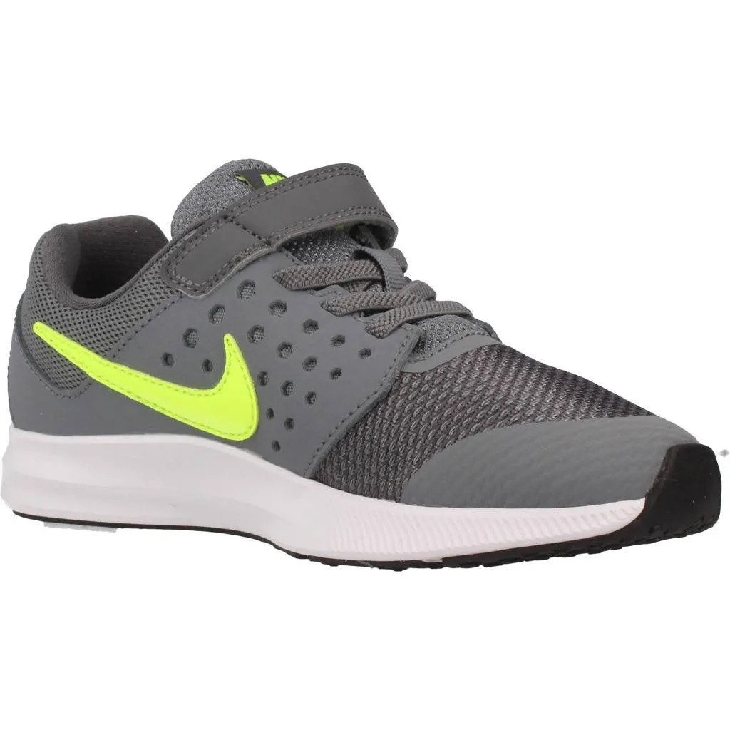 Nike Downshifter 7 (PSV)_Cool Grey/Volt-Dark Grey-White_869970-002-11.5C