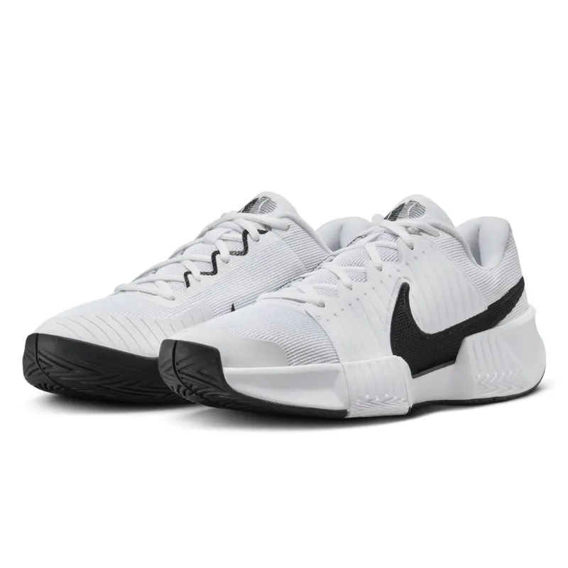 Nike GP Challenge Pro Men Hard Court Tennis Shoes - White/Black-White