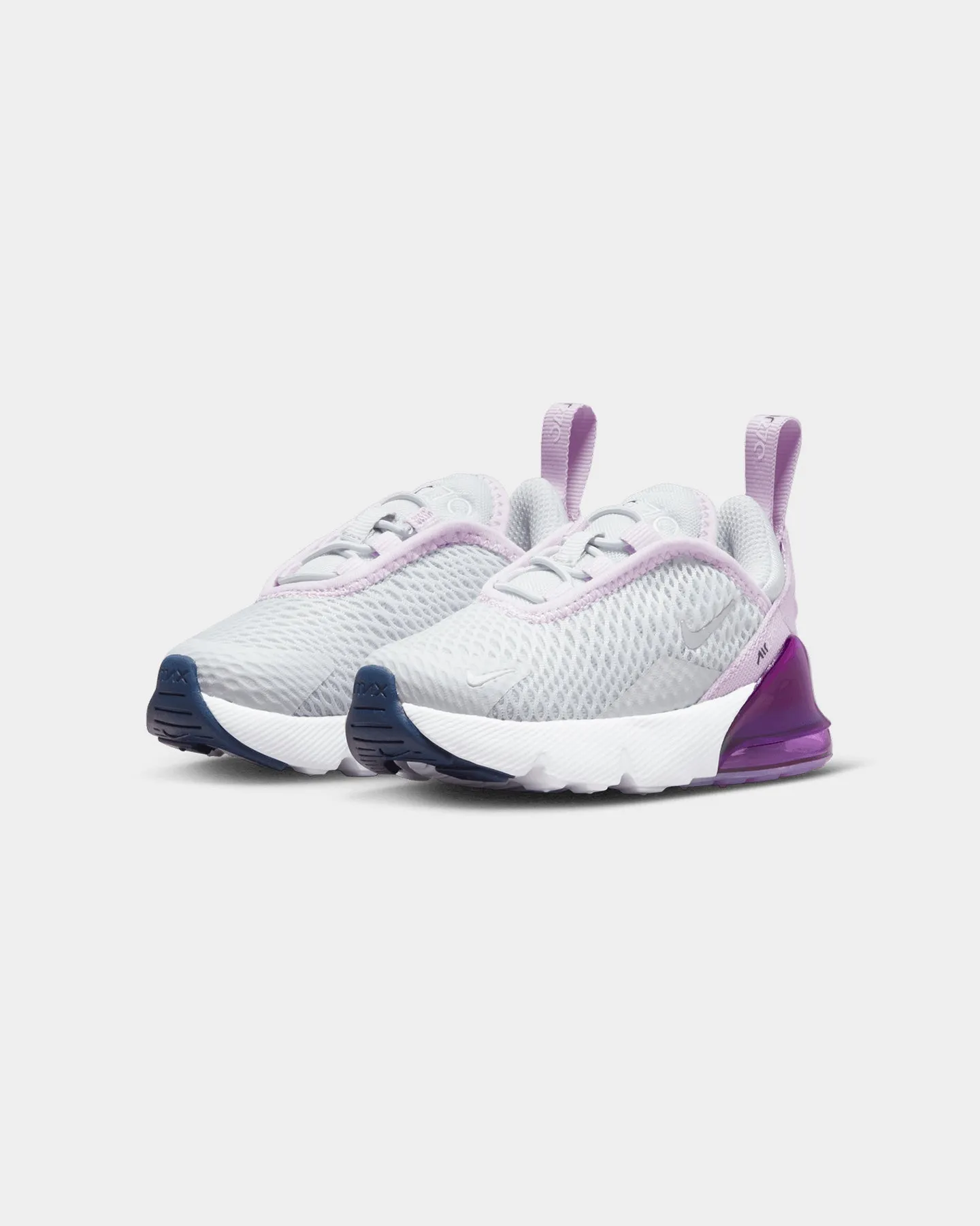 Nike Infants' Nike Air Max 270 Pure Platinum/Metallic-Purple