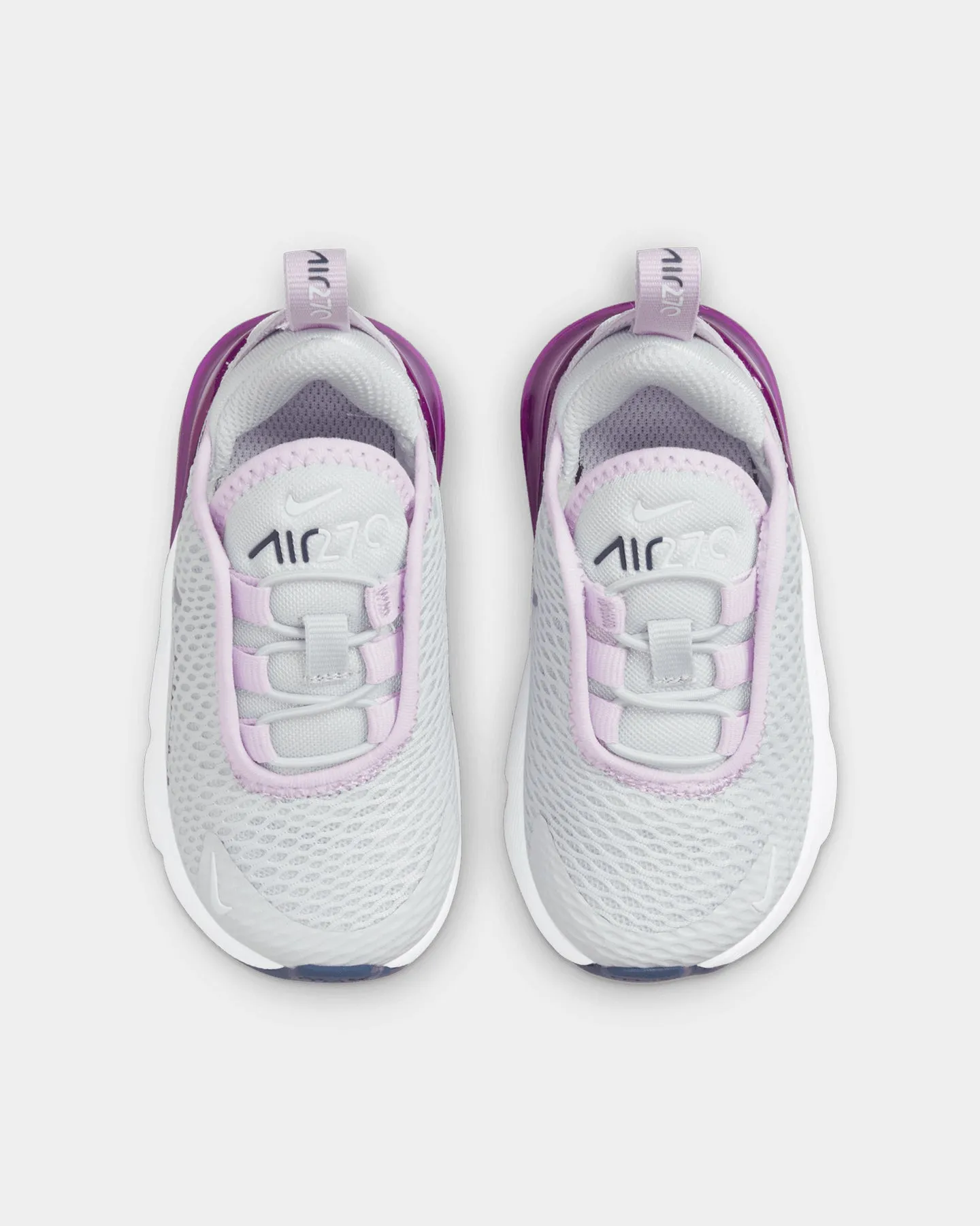 Nike Infants' Nike Air Max 270 Pure Platinum/Metallic-Purple