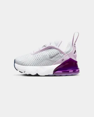 Nike Infants' Nike Air Max 270 Pure Platinum/Metallic-Purple