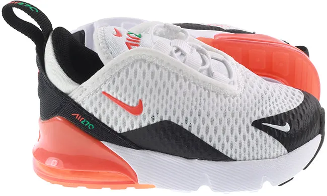 Nike Shoes Infants Air Max 270 White Turf Orange