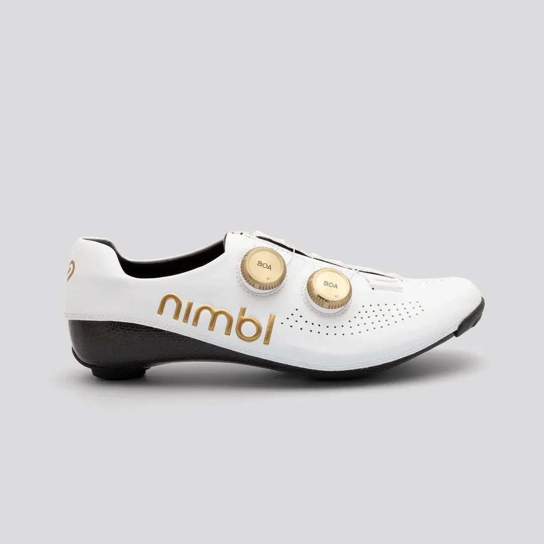 Nimbl Ultimate Road Shoes - White/Gold