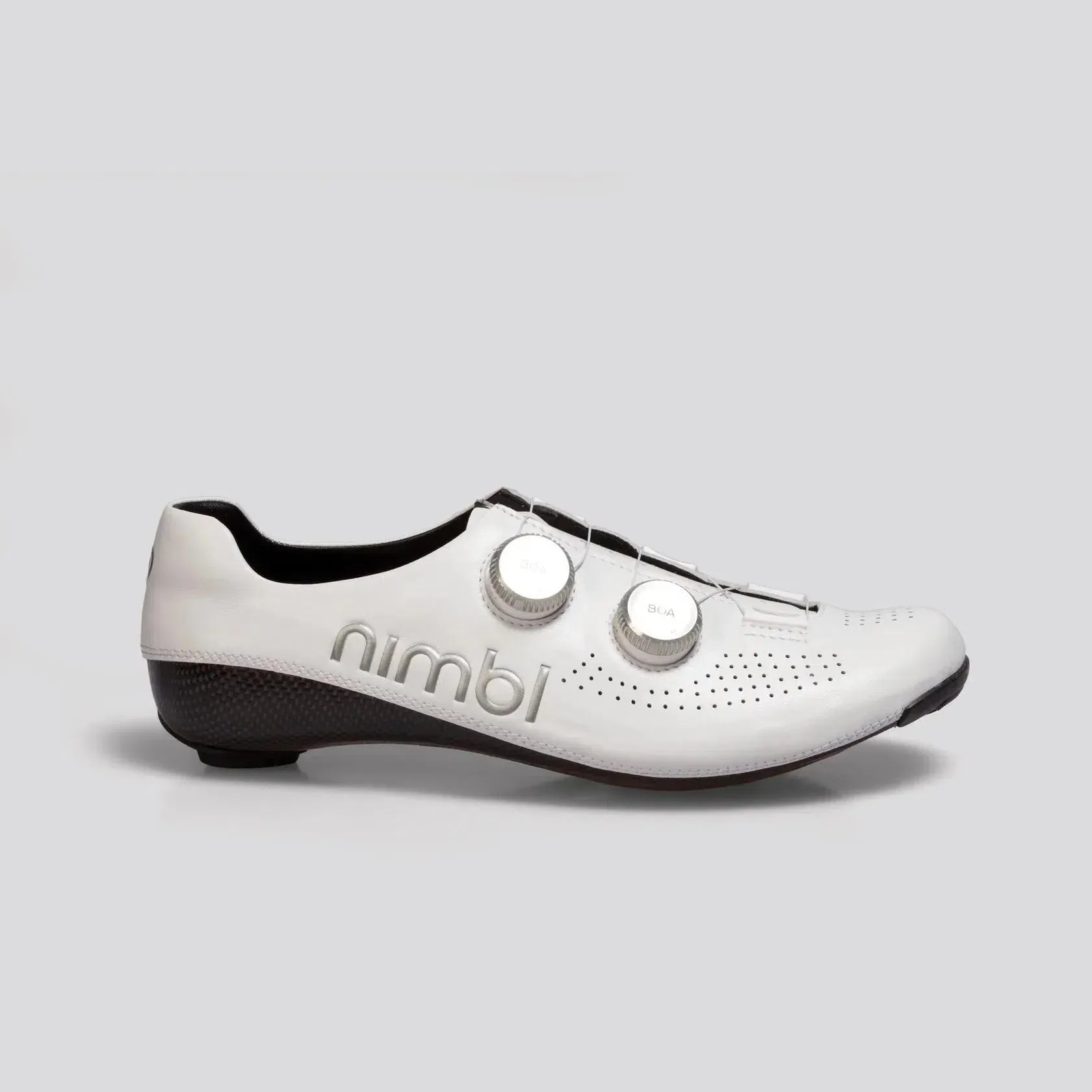 Nimbl Ultimate Road Shoes - White/Silver