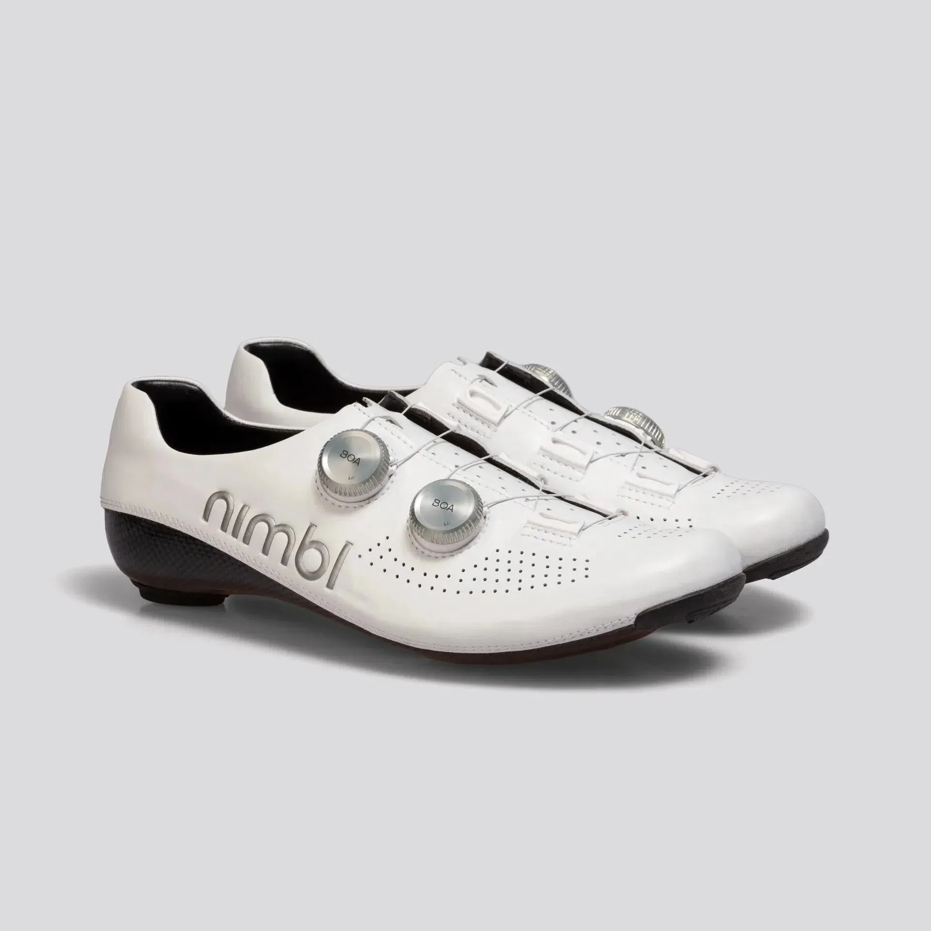 Nimbl Ultimate Road Shoes - White/Silver