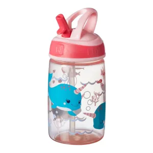 Nuby Mighty Swig Free Flow Cup 360ml 18m  Pink