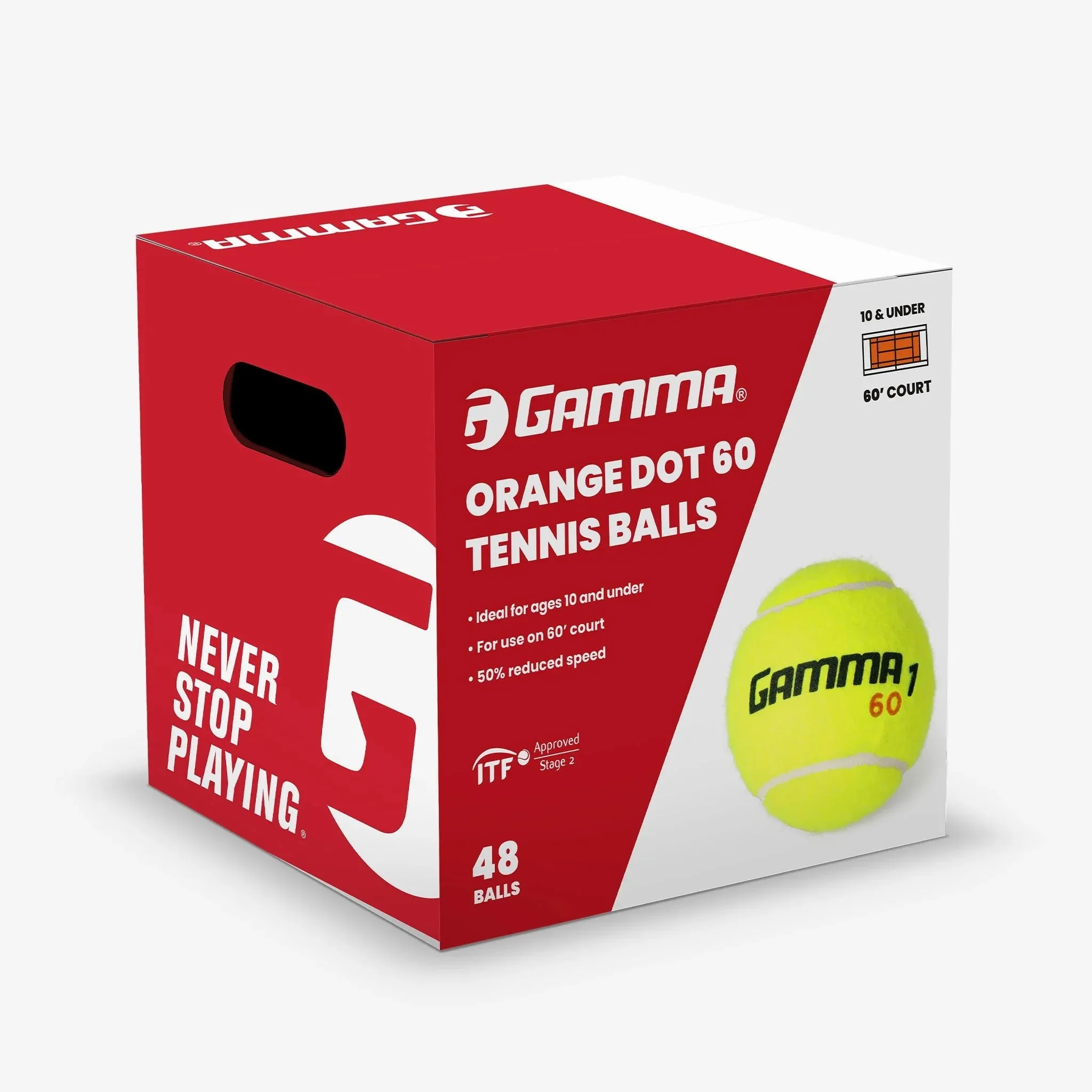 Orange Dot 60 Tennis Ball