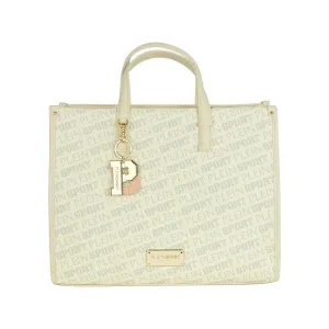 Plein Sport White Polyamide Women Shoulder Bag