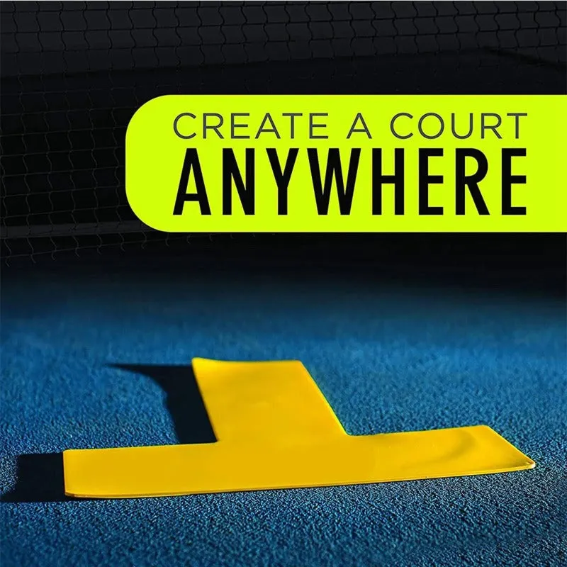 Portable Pickleball Court Spot Markers Marking Set