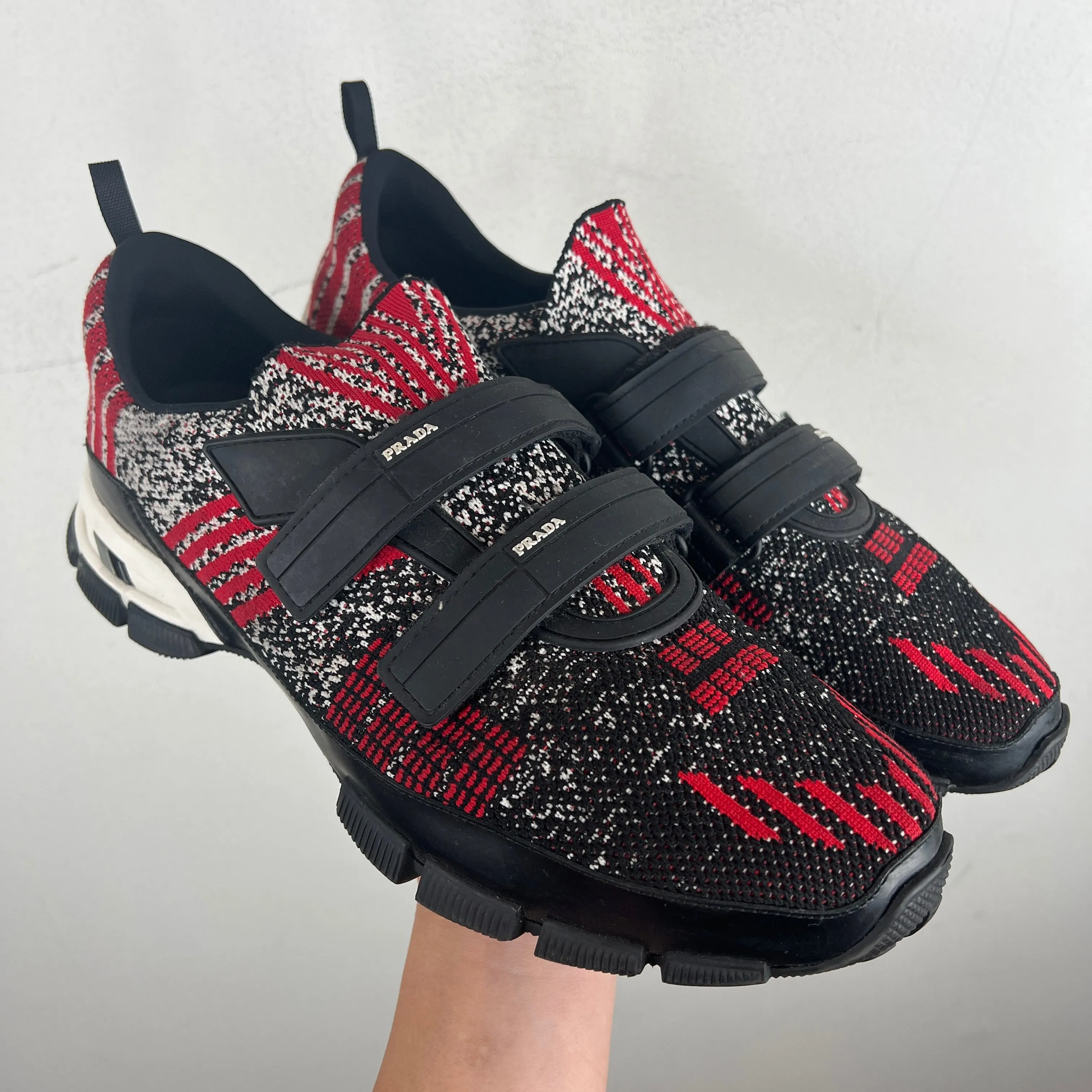 Prada Cross Section Knit Runners