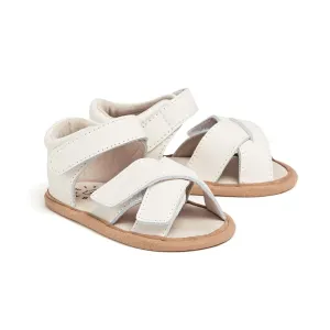 Pretty Brave Criss Cross Sandal Ivory