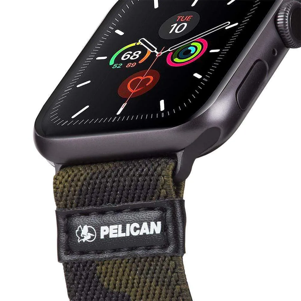 Protector Band for Apple Watch Devices 38 to 40mm - Camo Green