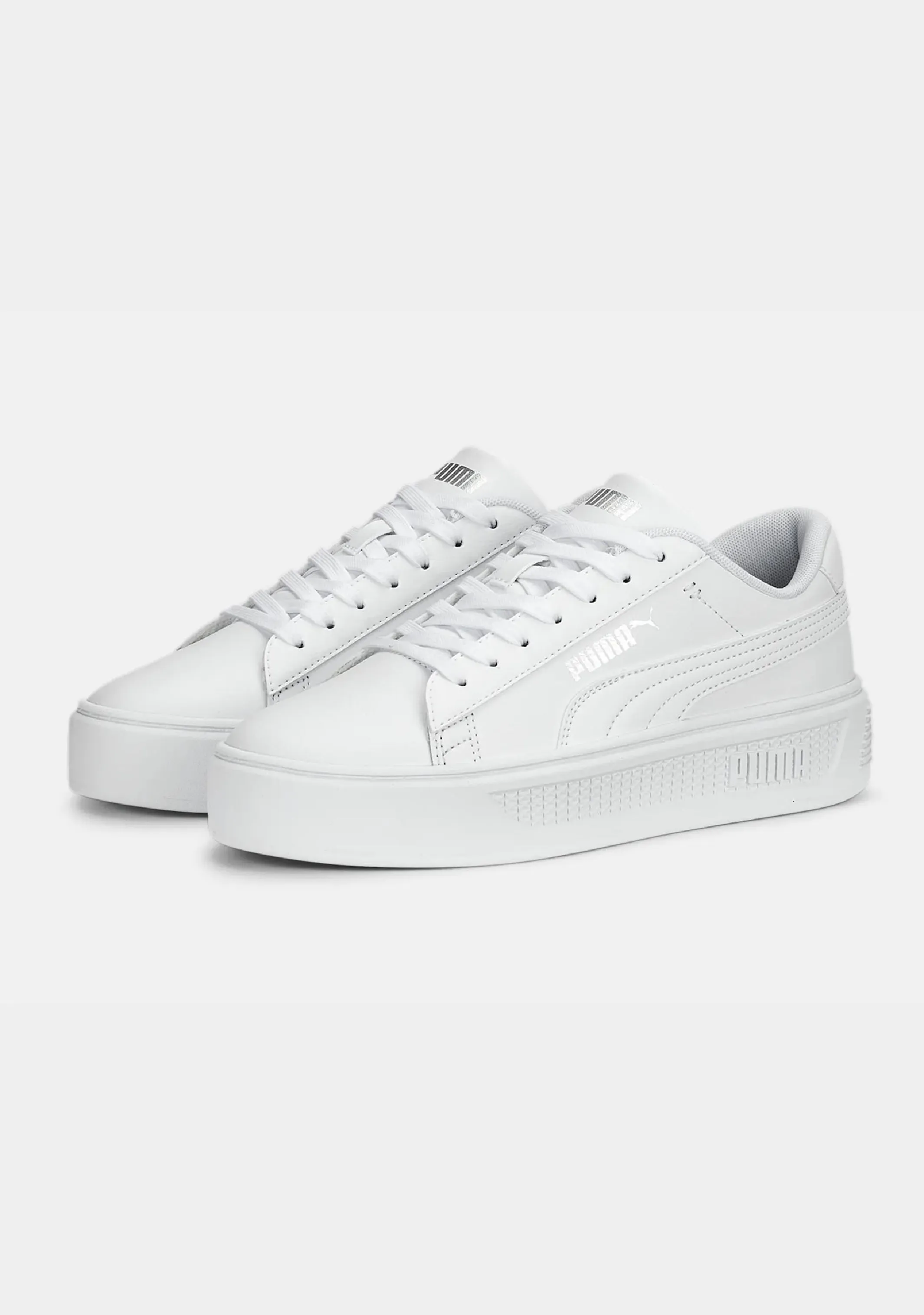 Puma Womens Smash Platform V3 Sneakers <br> 390758 01