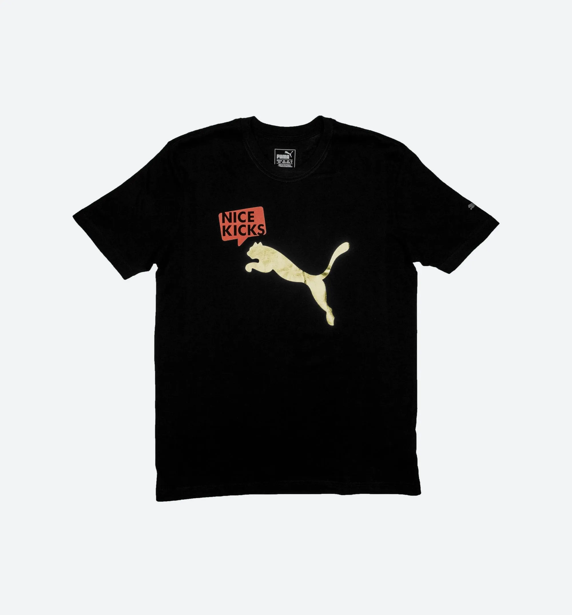 Puma X Nice Kicks Tee Men's - Black/Gold