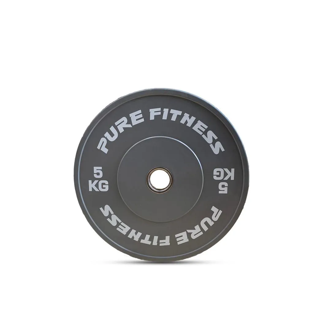 Pure Fitness Gym Crossfit Virgin Bumper Plates [WS]