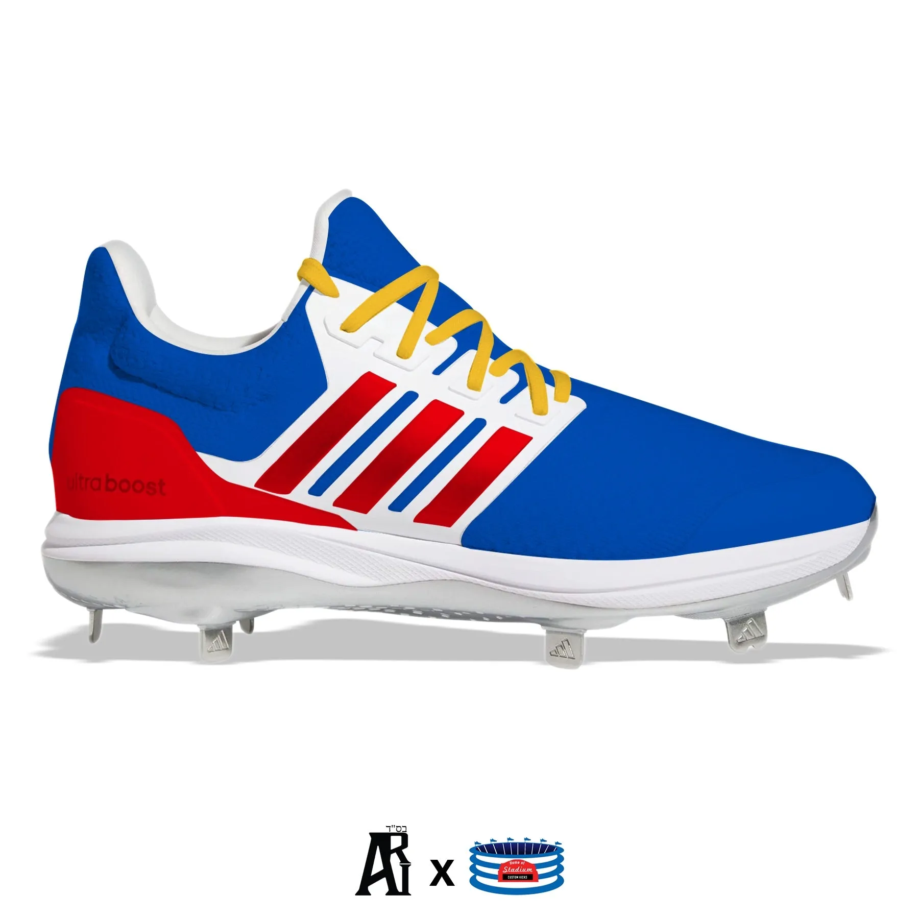 "Kansas" Adidas Ultraboost DNA 5.0 Cleats