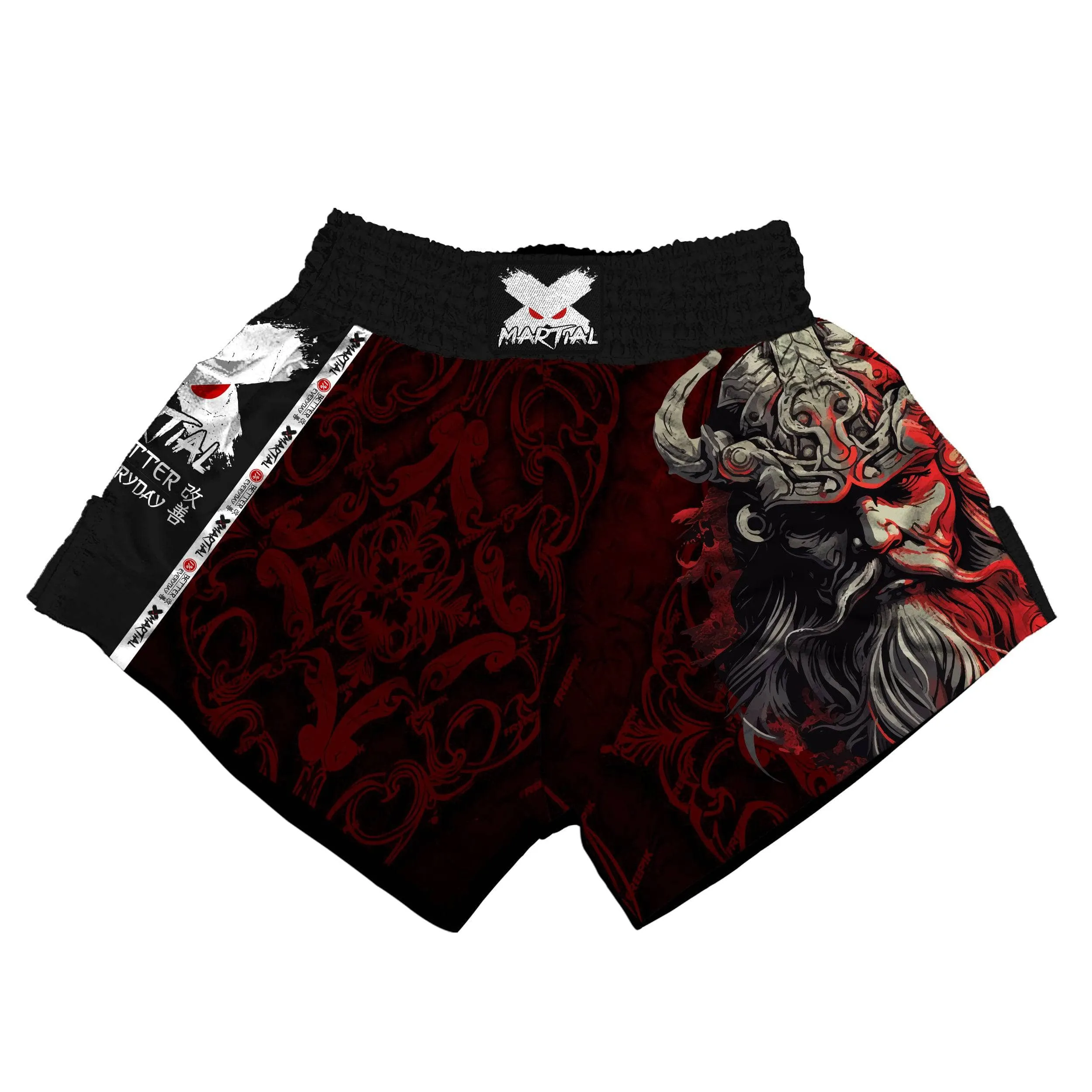 Red Viking Muay Thai Shorts