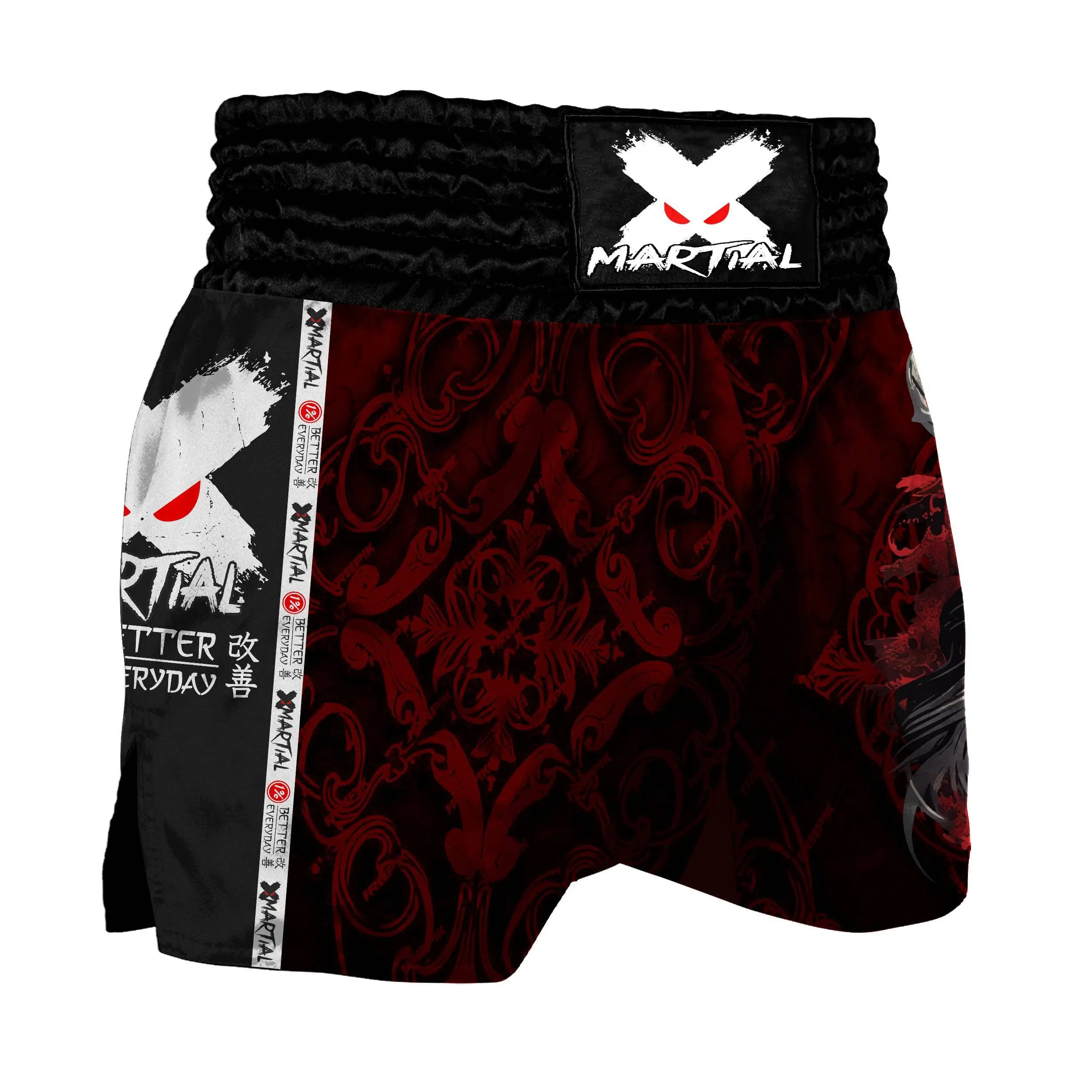 Red Viking Muay Thai Shorts