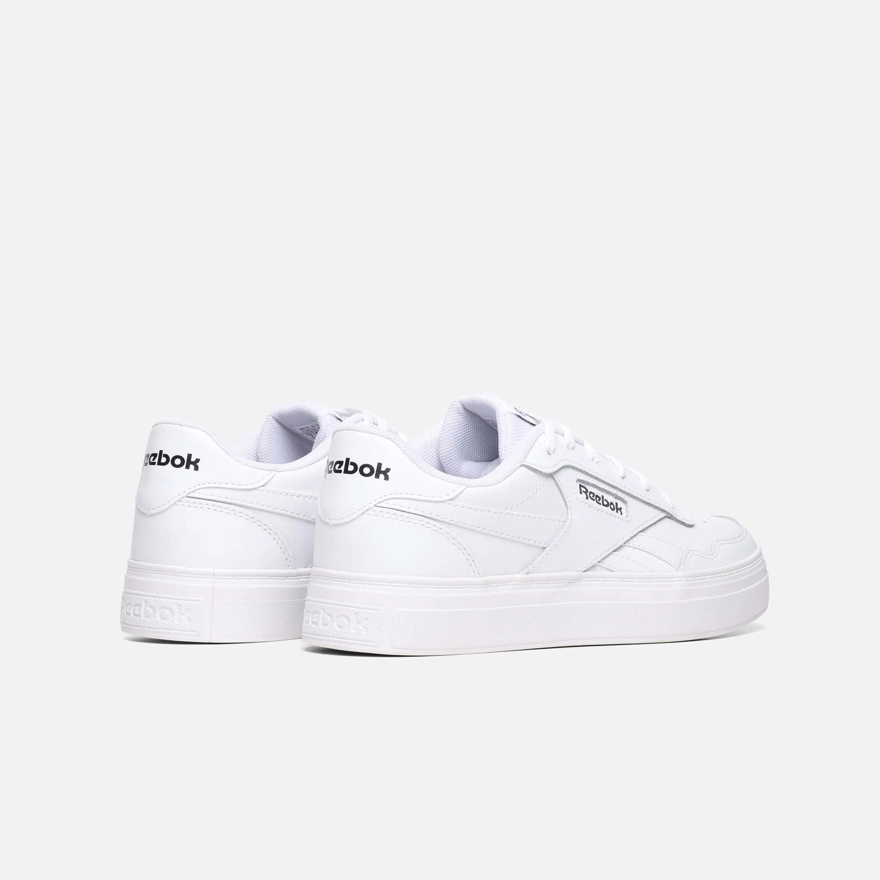 Reebok Court Advance Bold Shoes White/White/Black