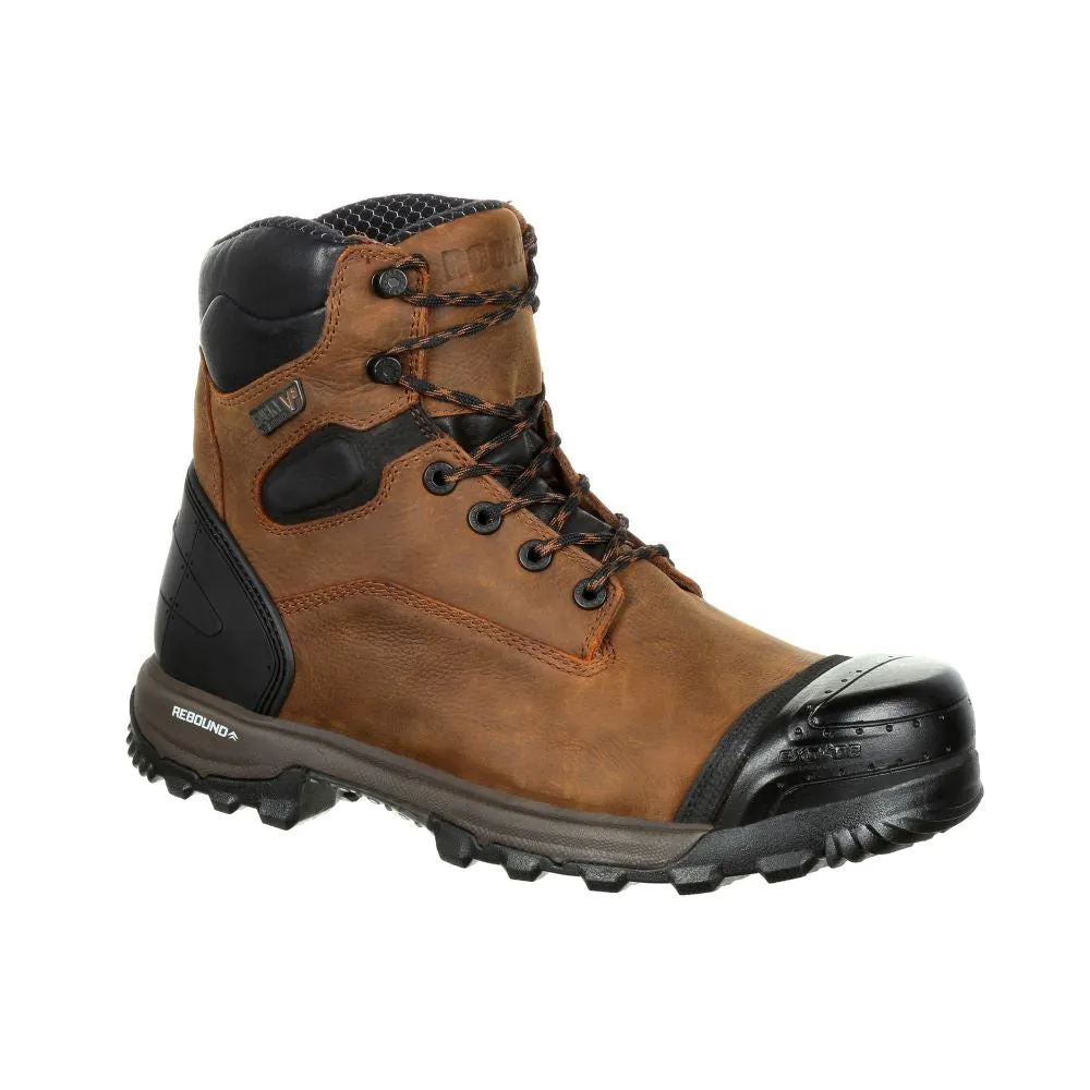 'Rocky' Men's 6" XO Toe EH WP Comp Toe -  Brown